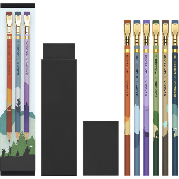 Moleskine Limited Edition Lord Of The Rings Blackwing Set of 12 Soft Pencils