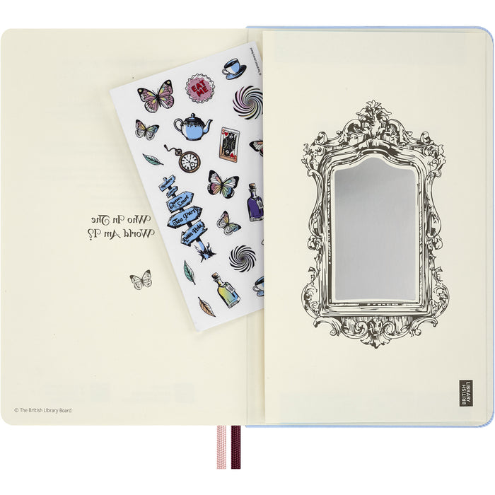 2027 Moleskine Limited Edition Alice Diary 12 Month Daily White Rabbit Hard Cover Large 130mm x 210mm