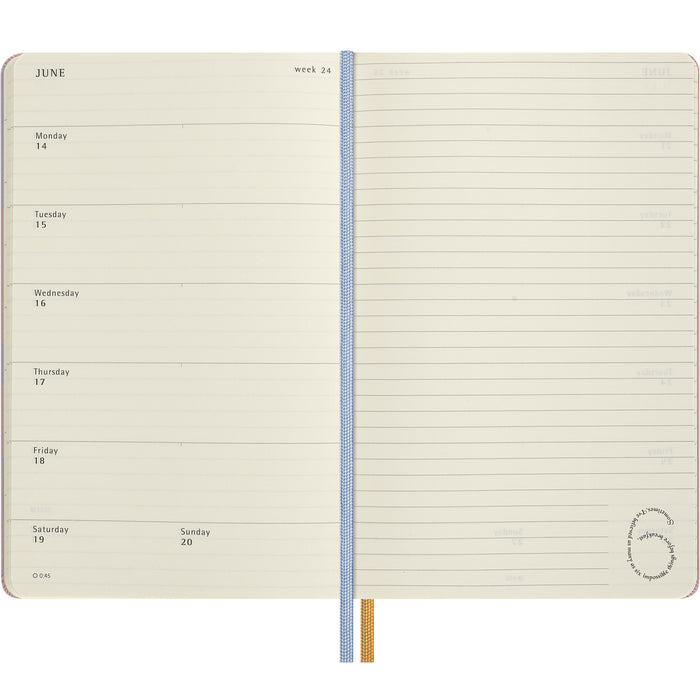 2027 Moleskine Limited Edition Alice Diary 12 Month Weekly + Notes Hard Cover Large 130mm x 210mm