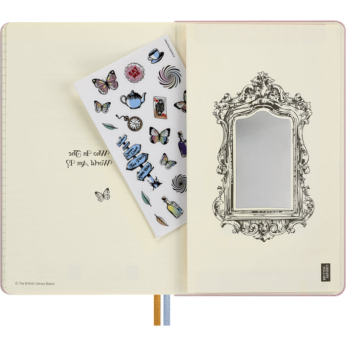 2027 Moleskine Limited Edition Alice Diary 12 Month Weekly + Notes Hard Cover Large 130mm x 210mm