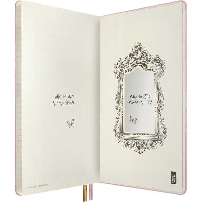 2027 Moleskine Limited Edition Alice Diary 12 Month Weekly + Notes Hard Cover Large 130mm x 210mm