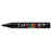 Uni Posca PC-5BR Brush Tip Marker 1-4mm Medium, Black