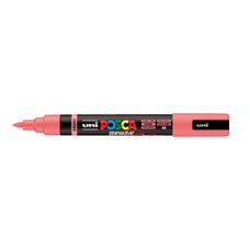 Uni Posca PC-5BR Brush Tip Marker 1-4mm Medium, Coral Pink CX1003291