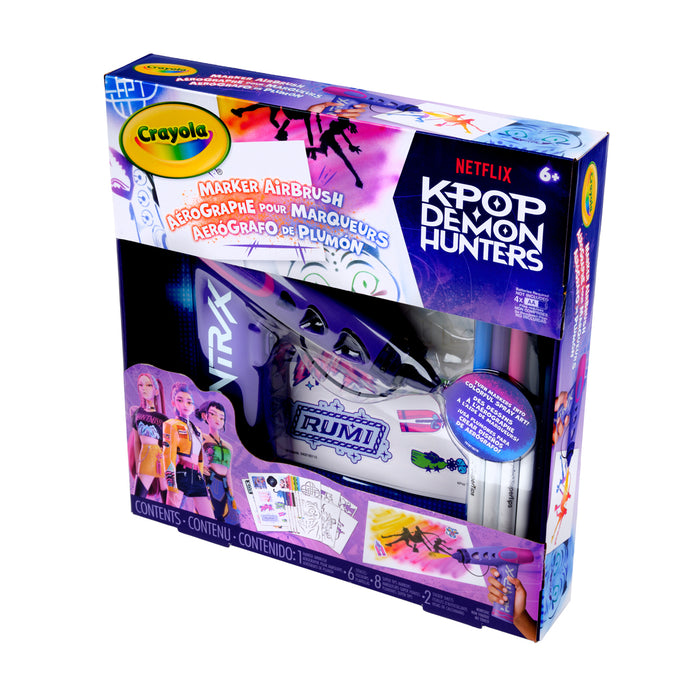 Crayola Marker Airbrush KPOP Demon Hunters