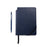 Cross Gift Set - Classic Click Midnight Blue Pen with Midnight Blue Journal