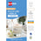 Avery L7264 Gloss White with Gold Border Rectangle Printable Labels 80's Pack, A5 Sheet, Laser & Inkjet Printable