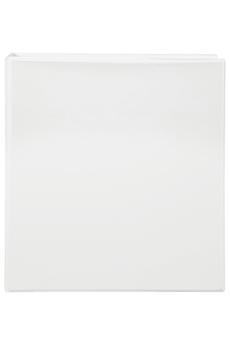 Marbig A4 Insert Cover Ring Binder, 50mm 3 D Rings, White