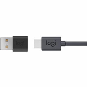 Logitech USB-A to C Adaptor - GRAPHITE