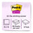 Post-it Recycled Super Sticky Notes 76x76mm, Yellow, Pack of 5 x 100 sheets (654R-5SSCY)