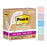 Post-it Recycled Super Sticky Notes 76x76mm, Wanderlust, Pack of 5 x 100 sheets (654R-5SSNRP)