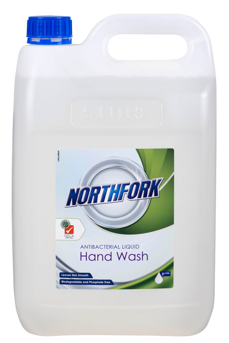 Northfork Geca Anti-Bacterial Liquid Hand Wash 5 Litres x 3's pack