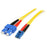 10m Single Mode Duplex Fiber Patch Cable - LC to SC OS1 Single Mode 9/125 Duplex LSZH Fiber Patch Cord - Yellow 10 meter IM2650621