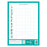 Warwick My Maths Book 1, Unruled, 64 Page