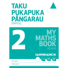 Warwick My Maths Book 2, Unruled, 64 Page