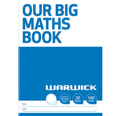 Warwick Our Big Maths Modelling Book, 30mm Quad, 32 Page