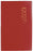 2027 Collins Pocket Diary A71P, Day Per Page, PVC Cover, Red, 74mm x 105mm