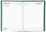 2027 Collins Pocket Diary A71P, Day Per Page, PVC Cover, Green, 74mm x 105mm
