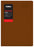 2027 Collins Rhapsody A51 Appointment Diary, Day Per Page, Soft Touch Skiver PU Cover, Cappuccino, 148mm x 210mm