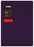2027 Collins Rhapsody A51 Appointment Diary, Day Per Page, Soft Touch Skiver PU Cover, Maroon, 148mm x 210mm