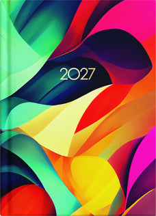 2027 Collins Diary A53, Week To View, Cosmo, Assorted Design, 148mm x 210mm
