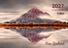 2027 Collins A4 Wall Calendar, NZ Coastal Scenes, 210mm x 300mm