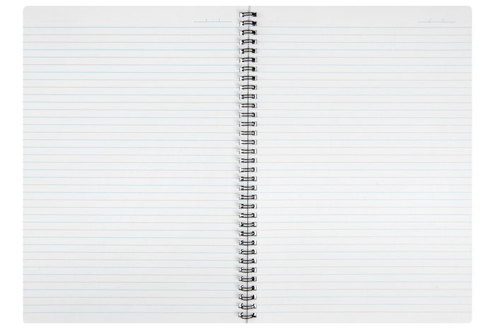 Spirax P595 A4 Polypropylene Cover Notebook 120 Pages x Pack of 10