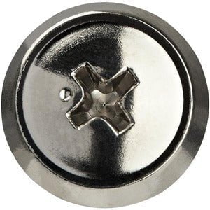 12-24 Server Rack Screws - 50 pack - Mounting Screws for Rack and Server Cabinets - Nickel-Plated (CABSCRWS1224) IM4732505