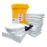 120 Litre Oil / Hydrocarbon Spill Kit in Wheelie Bin Premium DTSKOIL120LTR