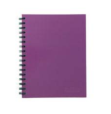 Collins Hard Cover Notebook 225mm x 175mm - Mauve