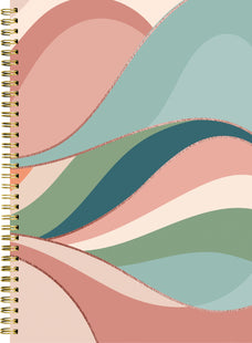 Collins Undated A5 Wiro Bound Week To View Designer Planner