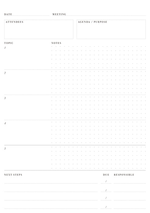 Collins B5 Wiro Bound Meetings Notepad, Hard Cover, 50 Sheets, Navy, 170mm x 250mm