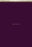 Collins B5 Wiro Bound Meetings Notepad, Hard Cover, 50 Sheets, Mulberry, 170mm x 250mm