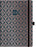 2027 Collins A53 Foil Geometric Diary, Week Per View, 148mm x 210mm