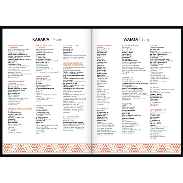 2027 Tuhi Diary A51 Day Per Page Rataka Kete Pikau