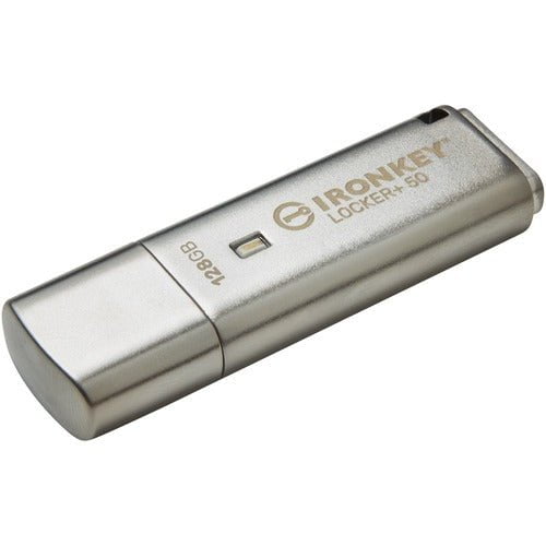 128GB USB 3.2 IronKey Locker+50 AES USB w/256bit Encryption IM5577119