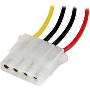 12in Molex LP4 Power Extension Cable M/F - 4 pin Molex Power Connector - 4 pin Power Extension Cable - LP4 Power Cable IM2557438