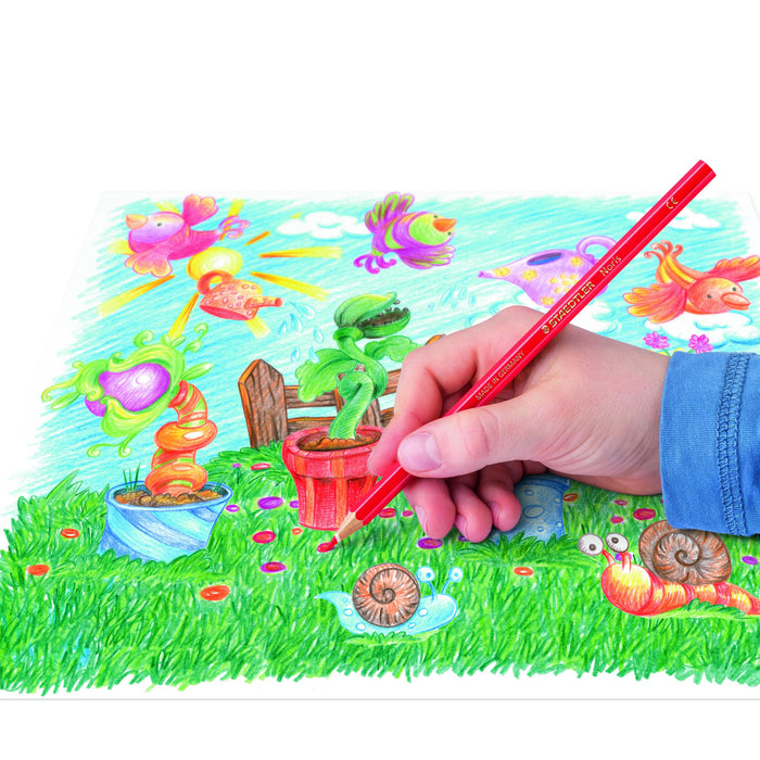 Staedtler Noris Aquarell Coloured Pencil Assorted, Pack of 24