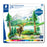 Staedtler Design Journey Coloured Pencil Assorted, Pack of 24 in a tin