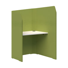 Sonic Mini Focus Pod Desk, Right Hand, 1300/1500mm High x 900mm Long x 1000/625mm Deep, Choice of colours