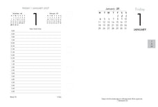 2027 Collins 13E Side Opening Calendar Refill, 95mm x 145mm