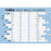 2027 Collins Laminated Wallplanner, 700mm x 990mm