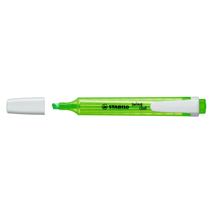 Stabilo Swing Cool Highlighter Green, Box of 10 (275/33)