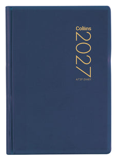 2027 Collins Pocket Diary A73P, Week To View, PVC Cover, Navy, 74mm x 105mm