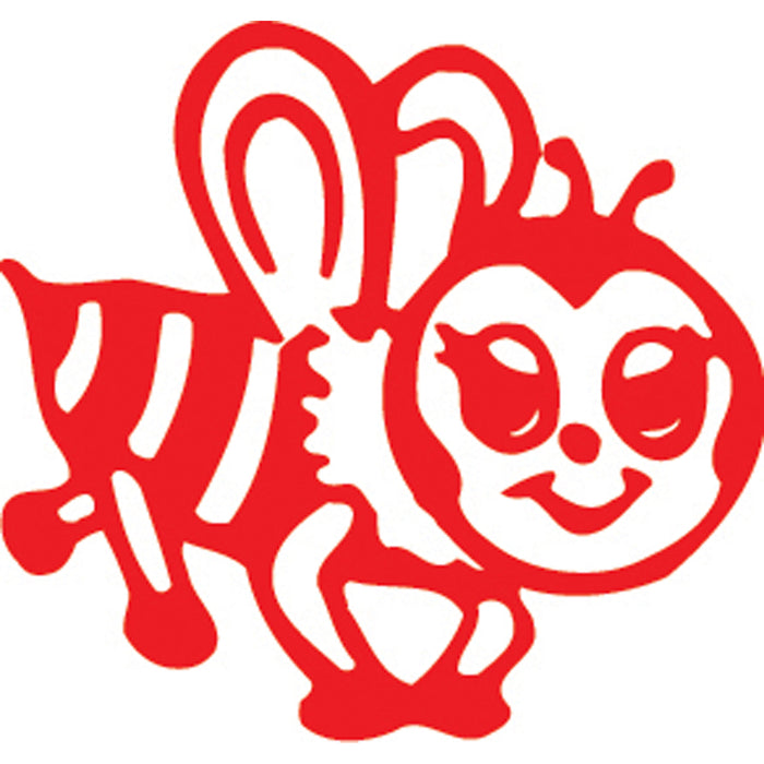 XStamper VX-E 11366 RED BEE Self Inking Rubber Stamp