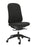 Buro Quantum Black Upholstered Back Chair