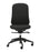 Buro Quantum Black Upholstered Back Chair