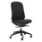 Buro Quantum Black Upholstered Back Chair