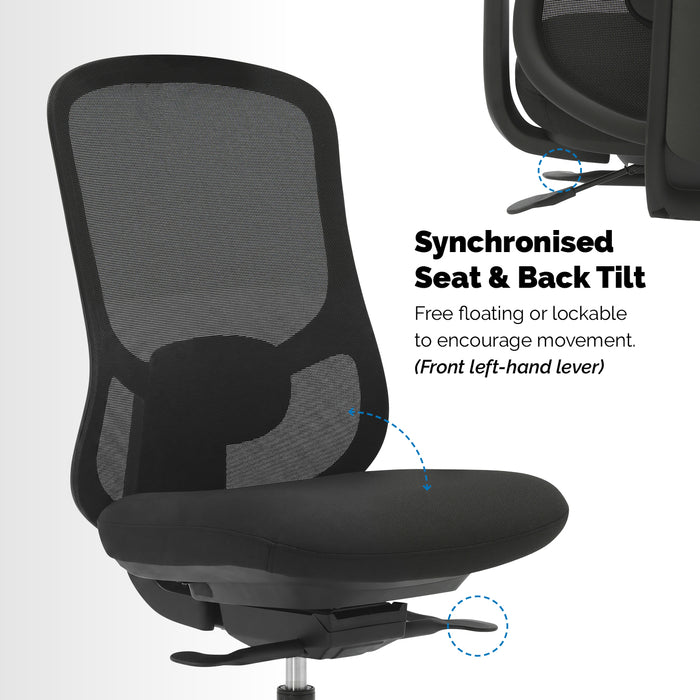 Buro Quantum Mesh Back Chair