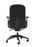 Buro Quantum Black Upholstered Back Chair with Arms