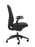 Buro Quantum Black Upholstered Back Chair with Arms